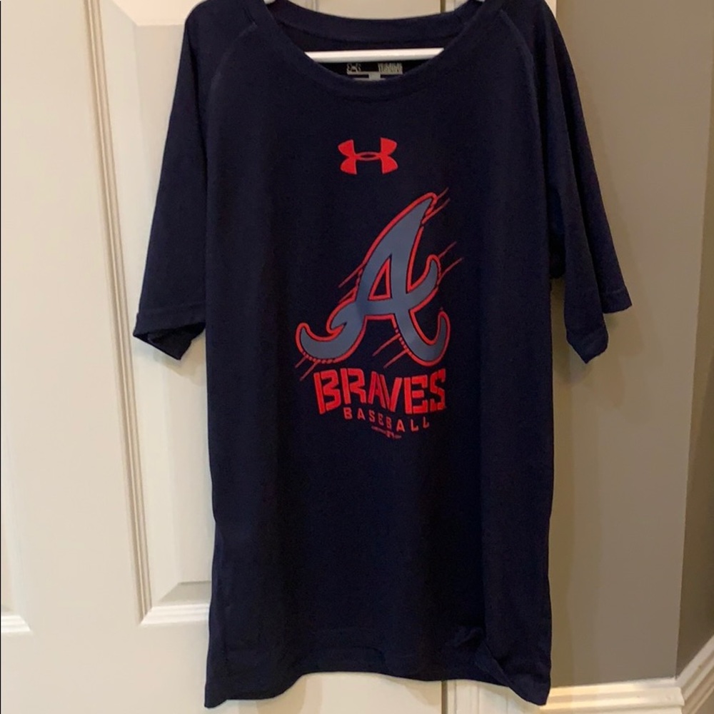 Under Armour Braves dri fit shirt
